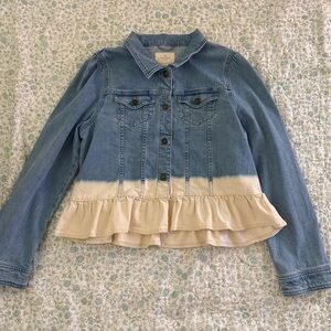 kate spade Blue and Cream Jean Jacket